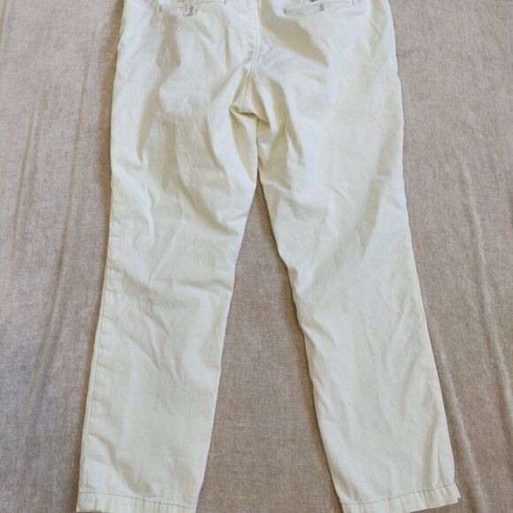 Pilcro and the Letterpress Cream Straight Leg Jeans Size 31 - Picture 2 of 8
